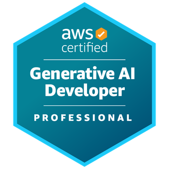 AWS Certified Generative AI Developer Professional badge